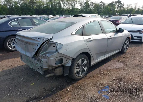 2020 Honda Civic Lx из США, поврежденный, VIN 2HGFC2F65LH513996